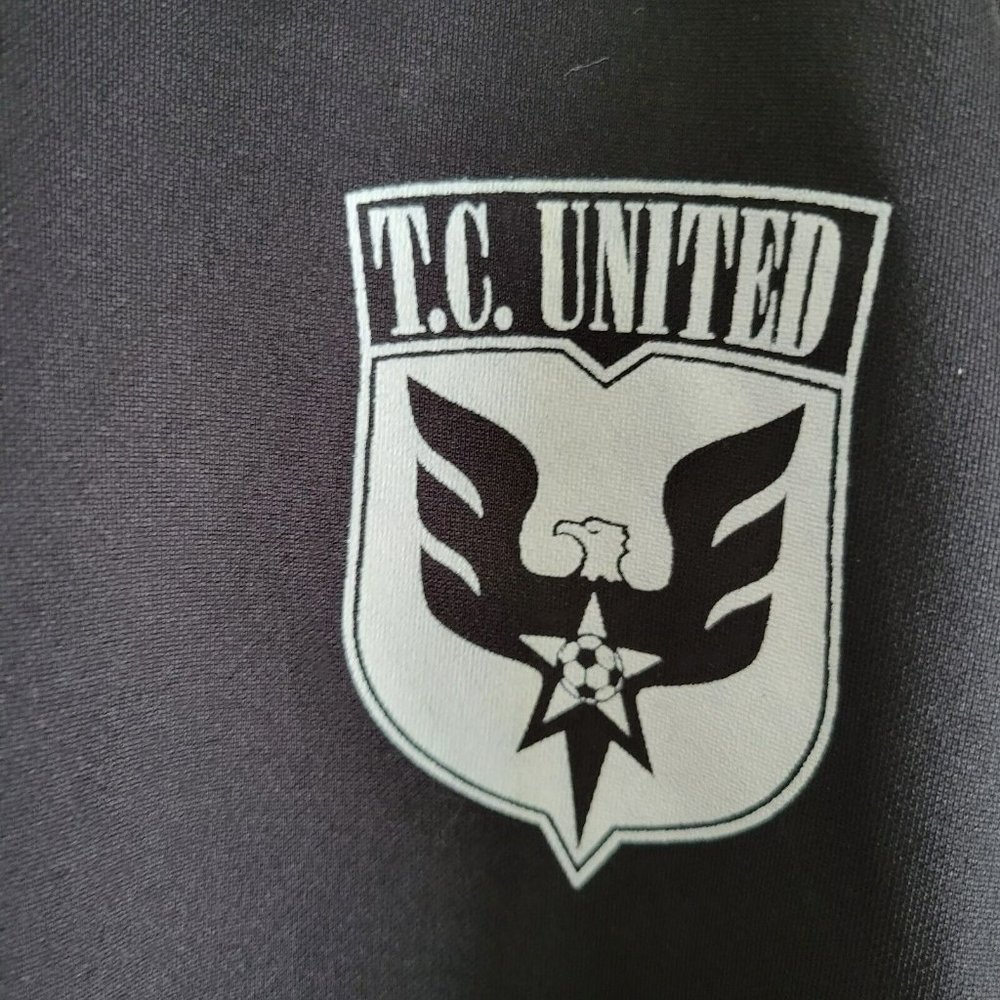 Alleson TC United Soccer Jersey Adult One-Size Black/White - Picture 2 of 5